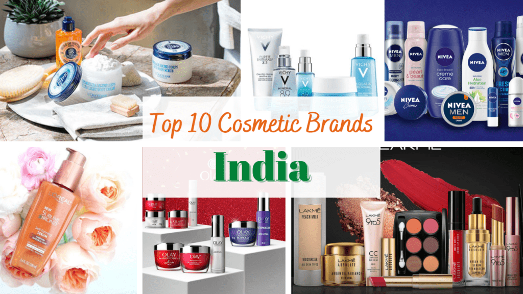 Top 10 Cosmetic Brands- the bee talks